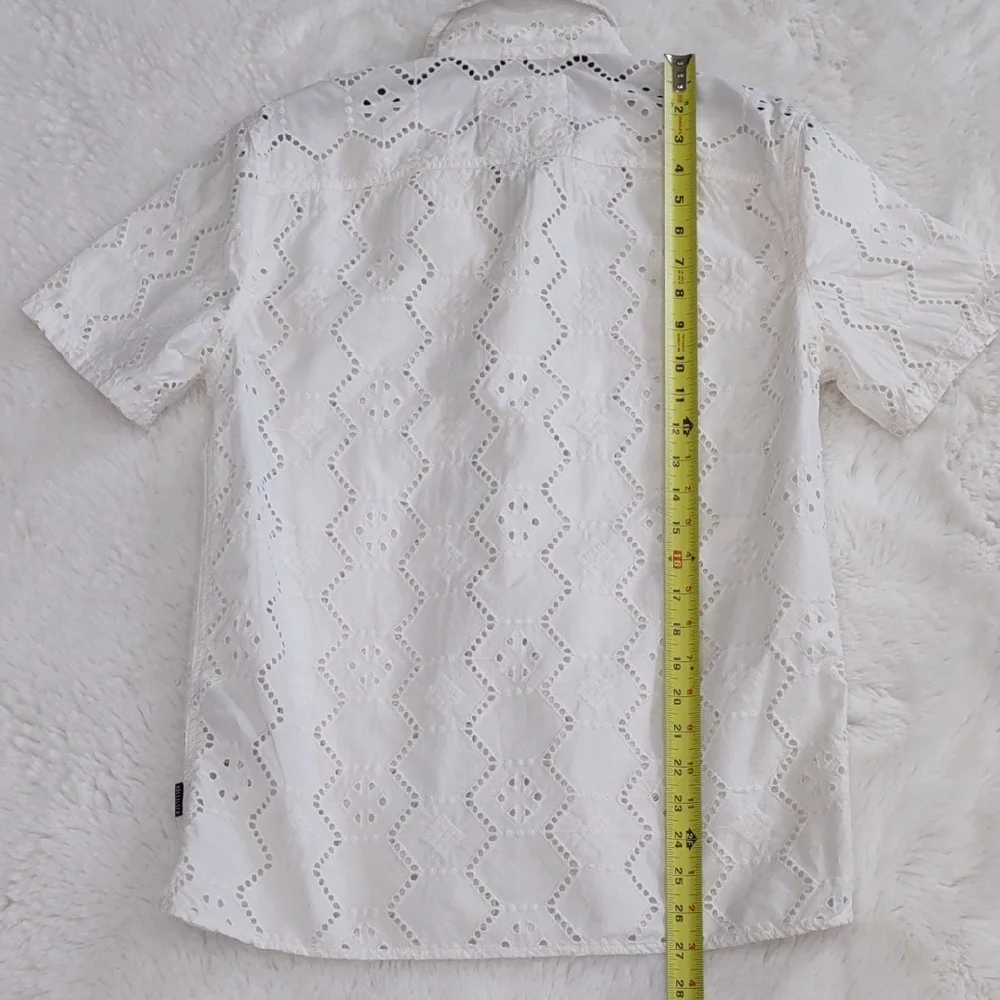 Hollister White Men's Shirt - Picture 13 of 16